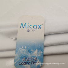 Cool touch tech dry Micax cooling polyester knit fabric for sportswear